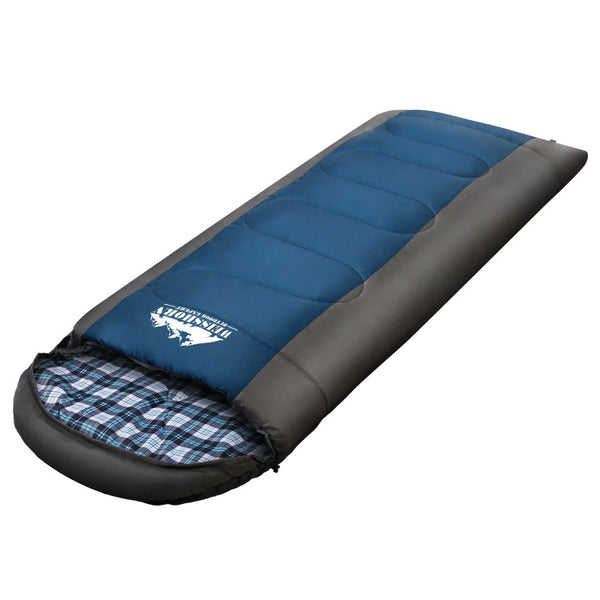 Weisshorn Sleeping Bag Camping Hiking Tent Winter Outdoor Comfort 0 Degree Navy Sleeping Bags