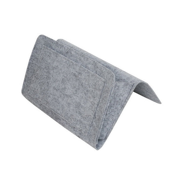 Felt Bedside Couch Storage Bag Pouch Home Organiser Pockets Storage Bins & Baskets