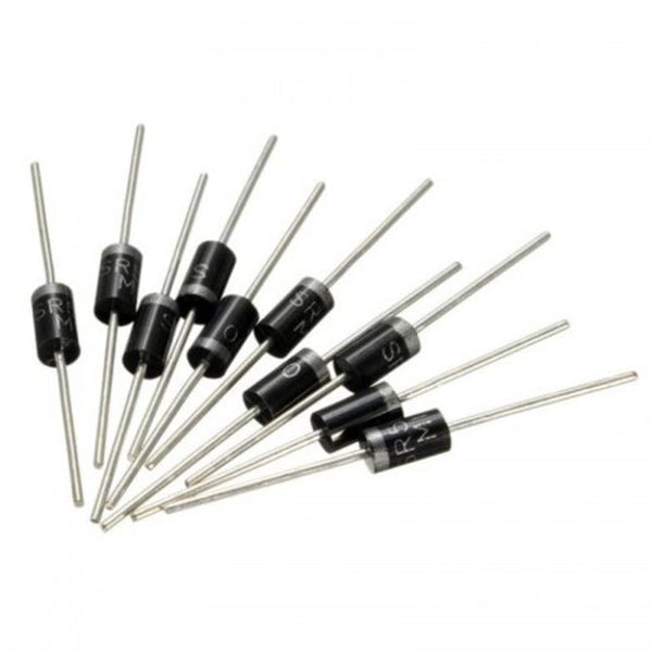 Sb5100 100V 5A Schottky Barrier Diode Electronic Semiconductor Device For Diy Solar Cell Panel Junction Box Diodes 10Pcs Black Diodes & Rectifiers
