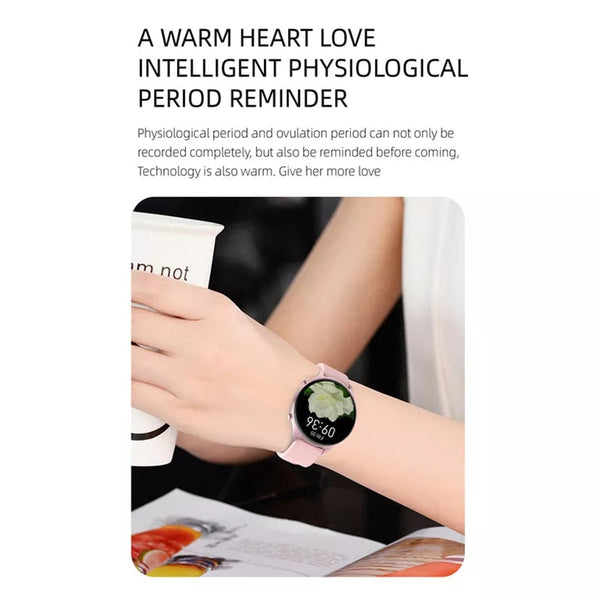 Women Smart Watches Heart Rate Monitor Diy Display Ip68 Waterproof