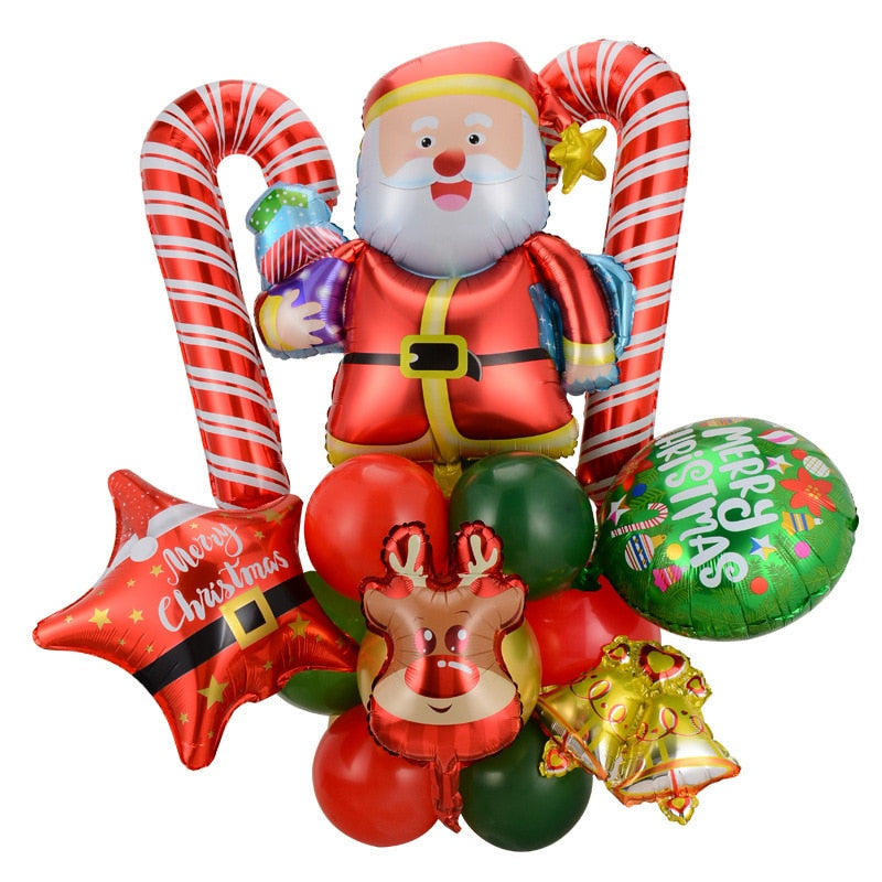 Christmas Party Foil Set Balloons