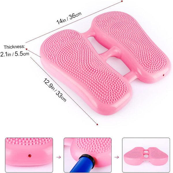 Inflatable Balance Trainer Aerobic Air Stepper Home Gym Fitness Foot Massager Balance Trainers