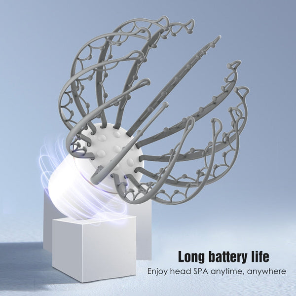 3D Electric Head Massager Therapeutic Scalp Rechargeable Massagers