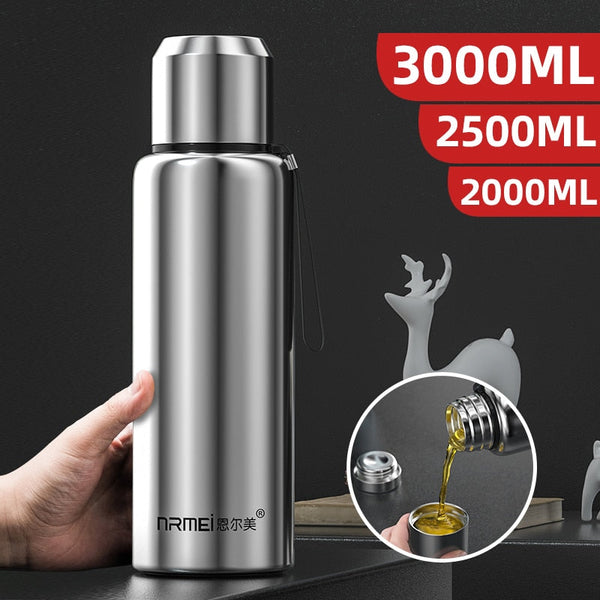 Bpa Free Big Thermos Stainless Steel Insulated Vacuum Flask Portable Coffee Vacuum Flasks & Mugs