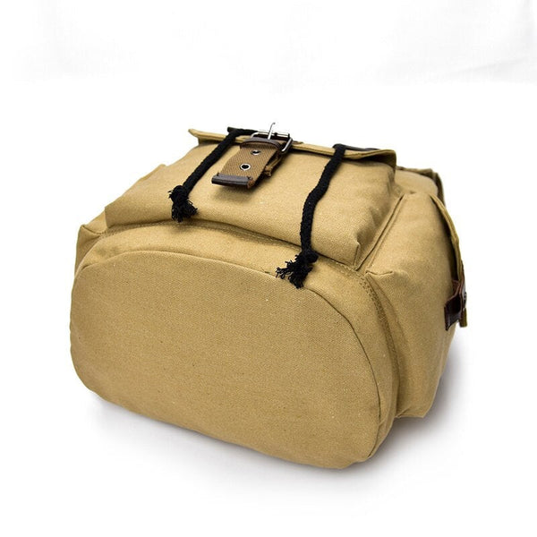 School Backpack Bags Hiking Canvas Bookbag For Men Travel Backpacks