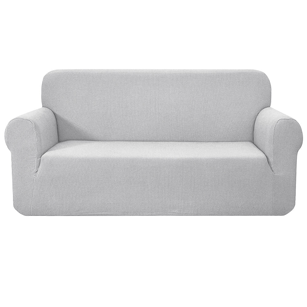 Artiss High Stretch Sofa Cover Couch Lounge Protector 3 Seater Grey Slipcovers