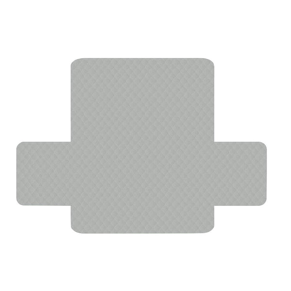 Artiss Sofa Cover Quilted Couch Covers Lounge Protector 3 Seater Grey Slipcovers