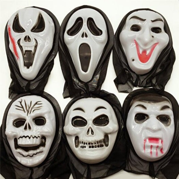 Screaming Mask For Halloween Costume Party Multi A 25835Cm