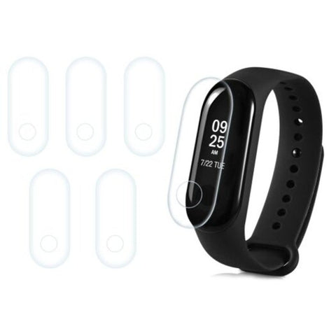Screen Film For Xiaomi Mi Band 3 Smart Wristband Bracelet 5Pcs Transparent