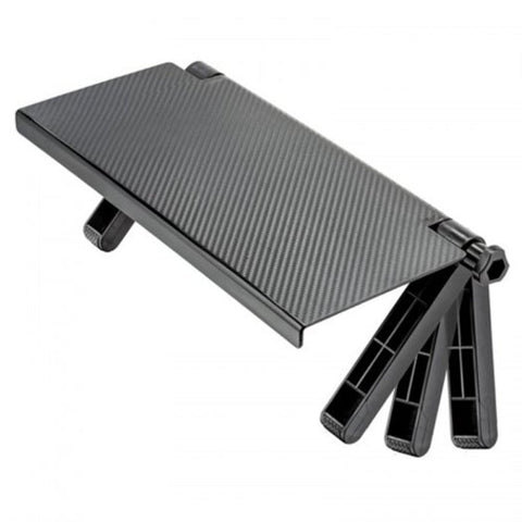 Screen Shelf Computer Monitor Riser Desktop Stand Tv Rack Display Black Other Computer Monitors & Accs