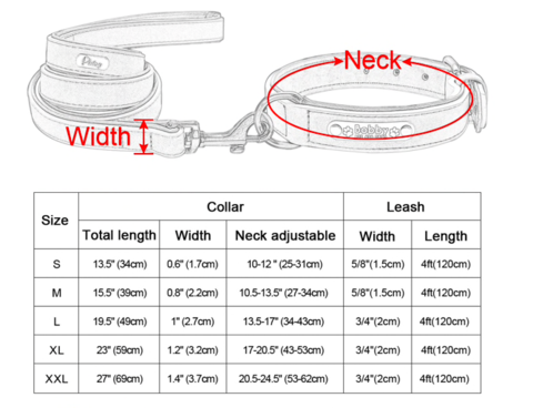 Suede Custom Dog Collar Leash Set Leads & Head Collars