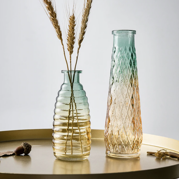 Seaside Glass Coastal Home Decor Vases