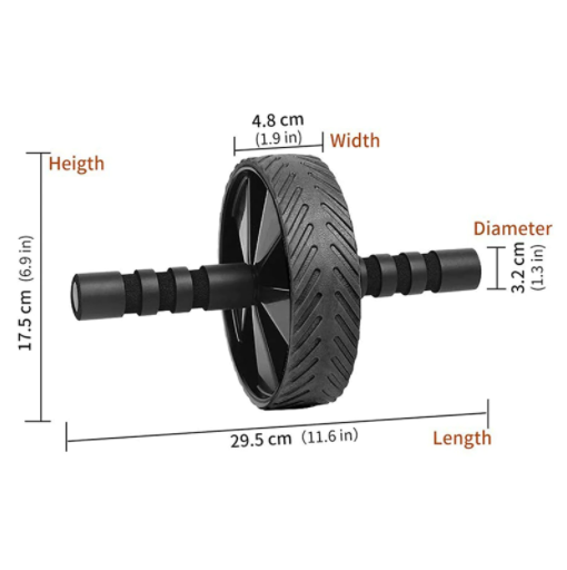 Muscle Exercise Equipment Fitness Single Wheel Abdominal Power Roller Gym Abdominal Machines