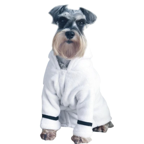 Cotton Dog Bathrobe Pet Clothing Dog Grooming