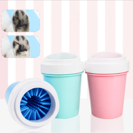 Pet Paw Cleaner Cup For Dog Feet Washer Soft Silicone Foot Tool Dog Grooming