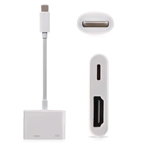 Audio Video Cables Lighting Av Hdmi / Hdtv Tv Digital Adapter For Iphone 5 5S 6 6S 7 Plus Cables & Adapters