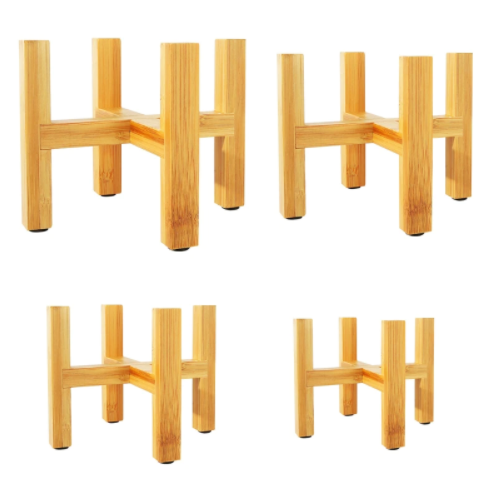 Plant Stands Bamboo Pot Holder Indoor Plant Stand Home Decor