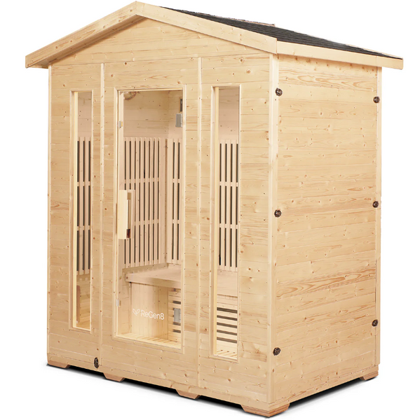 Regen8 Quadro Outdoor 4 Person 2920W Infrared Sauna Saunas