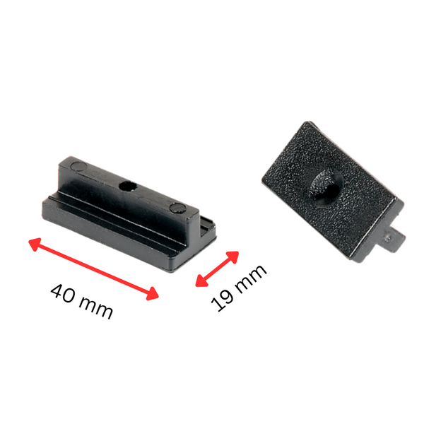 Randy & Travis Machinery 100 Composite Decking Hidden Fixing Fasteners Plastic Clips Screws Decking Fixtures & Spacers