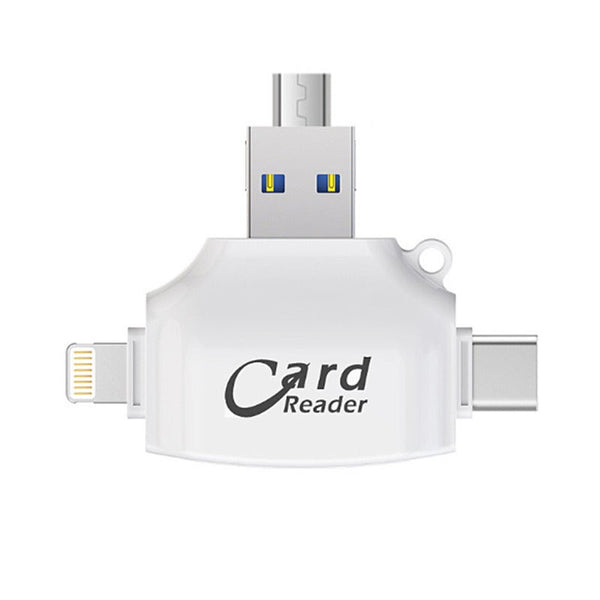 Sd / Micro Card Reader For Iphone Ipad Android Mac Computer Camera Memory 4 In 1 Adapter Trail Viewer Cables & Adapters