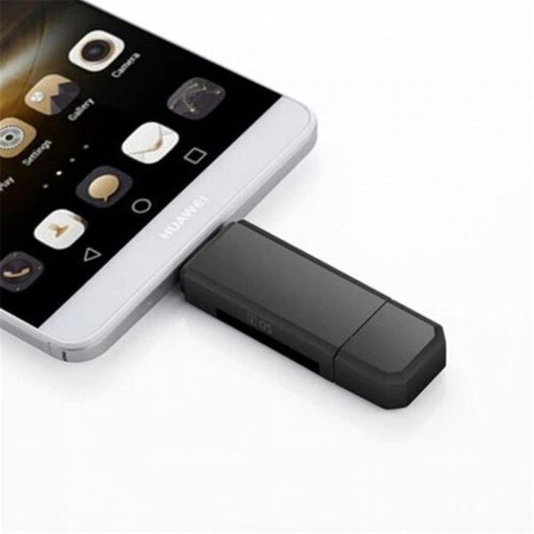 Sd / Micro Card Reader Usb Adapter For Sdxc Sdhc Black Cables & Adapters