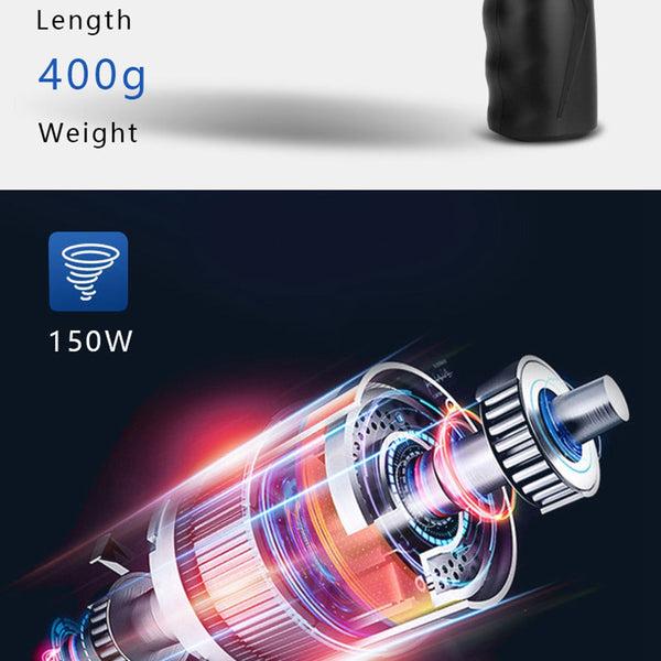 Wireless Car Vacuum Cleaner Blowable Handheld Auto Home And Dual Use Vehicle Vacuums