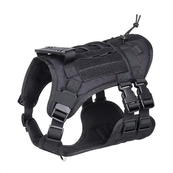 Pet Accessories Dog Harness Tactical Vest Outdoor Training Walking Harnesses