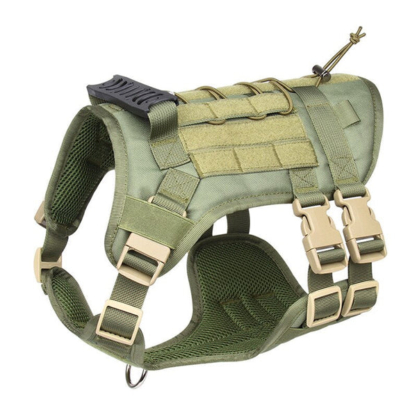 Pet Accessories Dog Harness Tactical Vest Outdoor Training Walking Harnesses