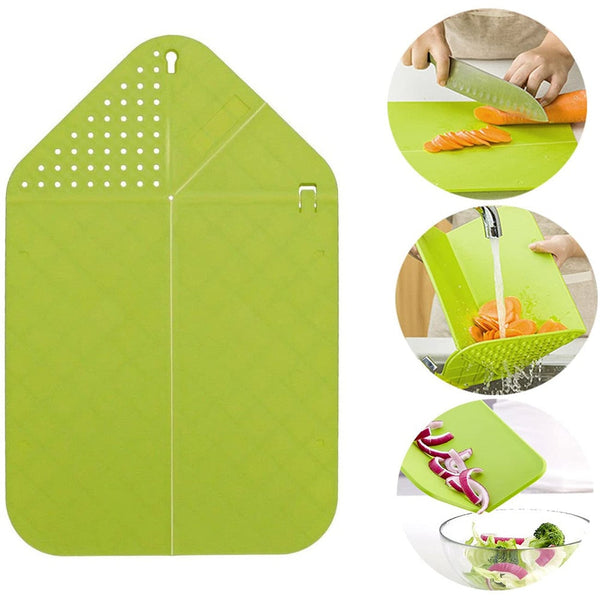 Foldable Cutting Board Veggy Fruit Cutter Chopping Block Bpa Free Plastic Cutting Boards