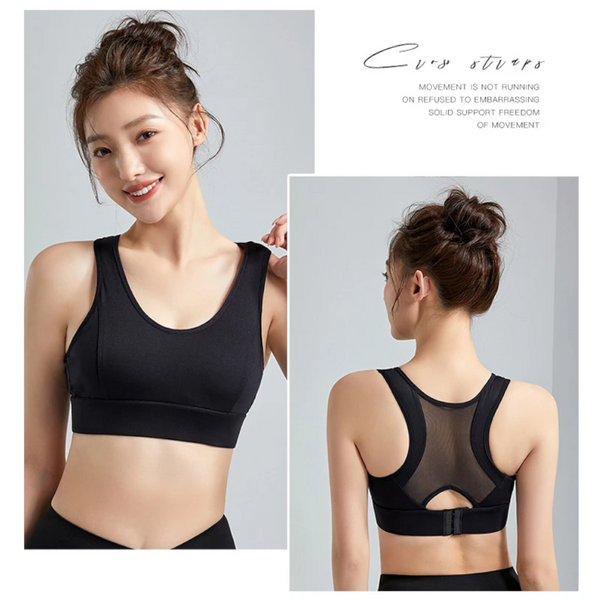 Seamless Sports Push Up Gym Vest Fitness Running Crop Tops Padded Yoga Bra Sports Bras