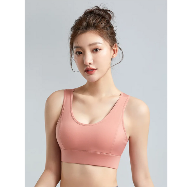 Seamless Sports Push Up Gym Vest Fitness Running Crop Tops Padded Yoga Bra Sports Bras