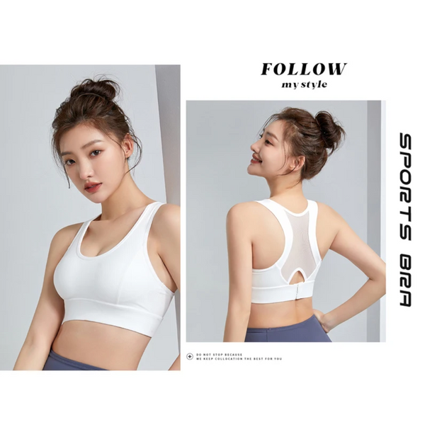 Seamless Sports Push Up Gym Vest Fitness Running Crop Tops Padded Yoga Bra Sports Bras