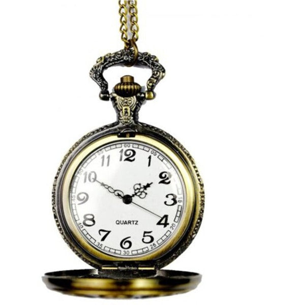 Veile Studios Seasonal 3152450 Zodiac Hollow Pocket Watch Champagne Gold Pocket Watches