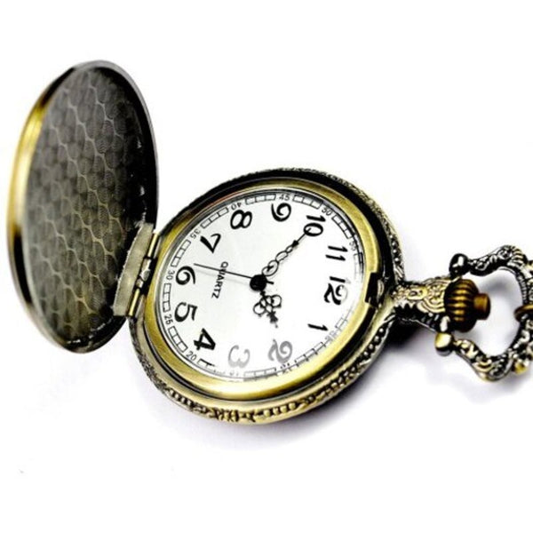 Veile Studios Seasonal 3152450 Zodiac Hollow Pocket Watch Champagne Gold Pocket Watches