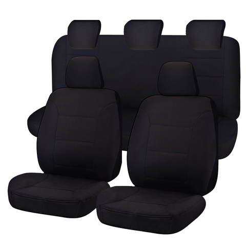 Seat Covers For Mazda Bt-50 Fr Ur 09/2015 06/2020 Dual Cab Black Challenger