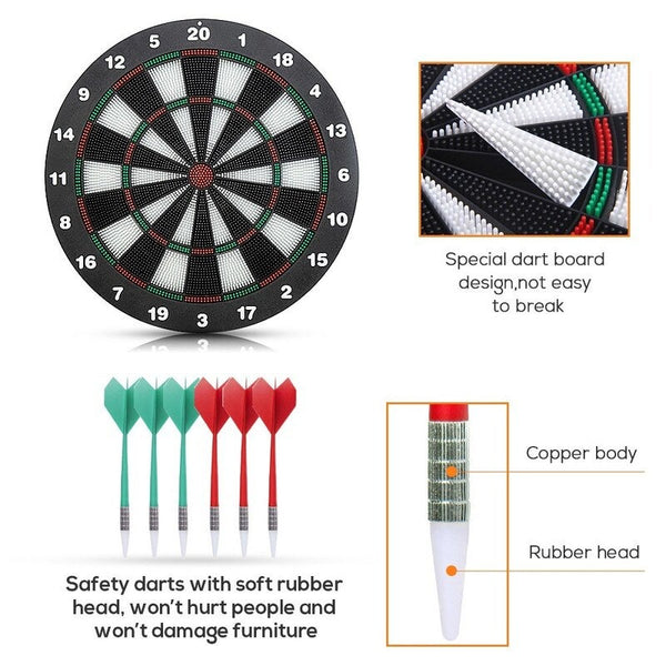 Security Plastic Dart Game Dartboard 1 Boards
