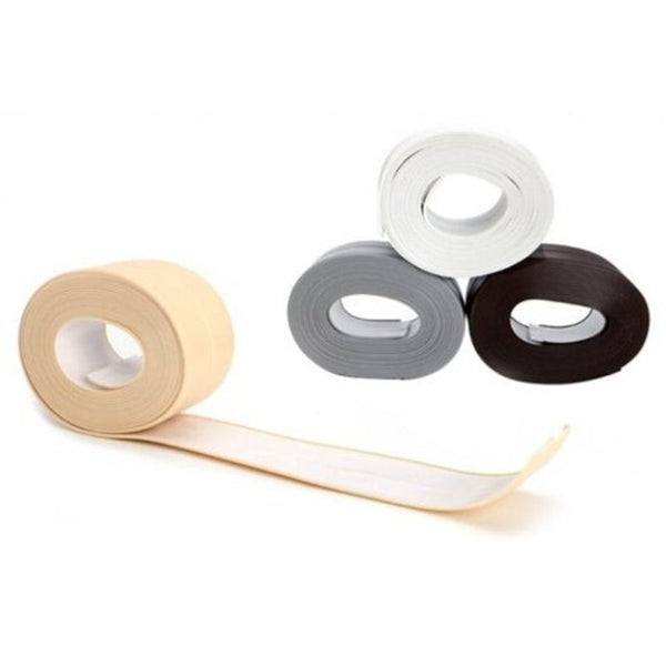 Self Adhesive Waterproof Pvc Sealing Strip White Adhesive Tapes