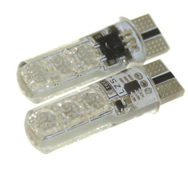 T10 6 Smd5050 Rgb Led Car Interior Reading Light Super Bright 16 Color 2Pcs With Wireless Remote Control
