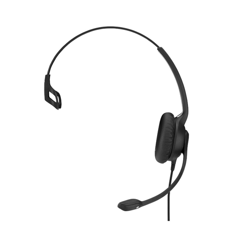 Sennheiser Sc230 Wide Band Monaural Headset With Noise Cancelling Mic - High Impedance For Standard Phones, Easy D Requires Disconnect Cable