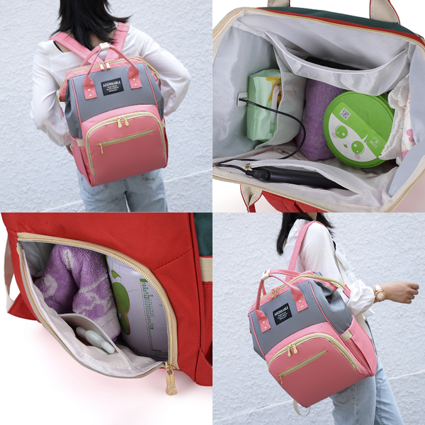 Separate Dry Wet Multi Functional Nappy Bag Nappy Bags