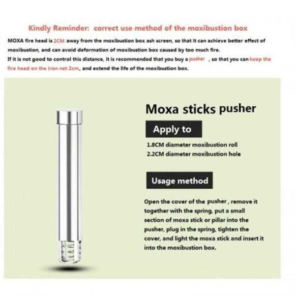 Serdokntbig One Moxa Holes Bamboomoxa Box For Easy Reliable Moxibustion Therapy Acupuncture Devices