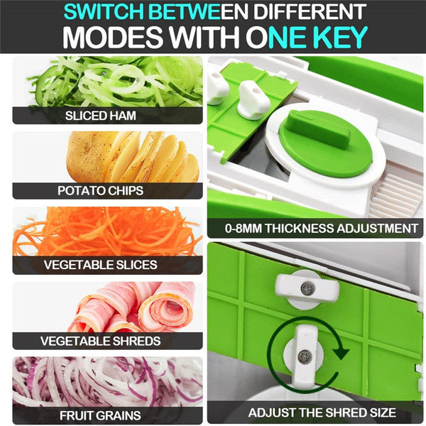 Multifunctional Manual Grater Mandoline Slicer Vegetable Cutter Kitchen Gadgets