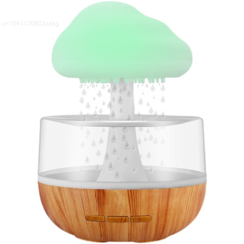 280Ml Rain Cloud Humidifier Relaxing Aromatherapy Led Usb Diffuser Humidifiers