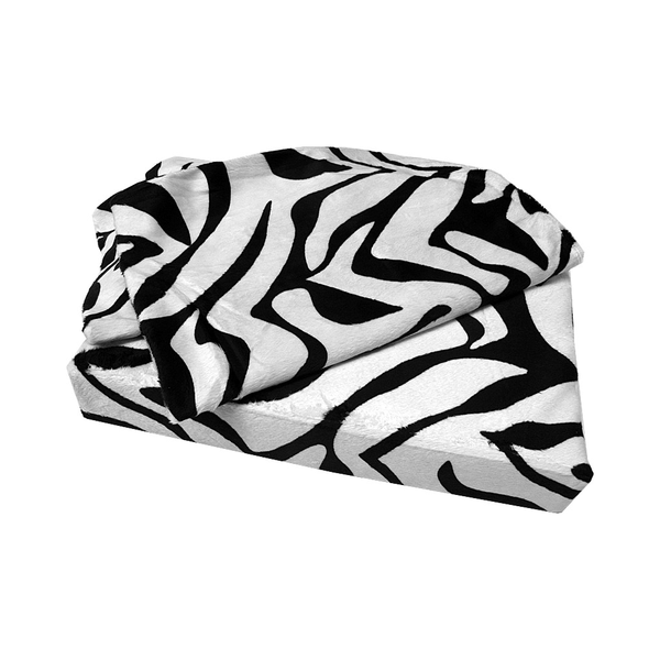 Shangri La Shangri La Printed Faux Fur White Tiger Quilt Cover Set Queen Quilt Covers