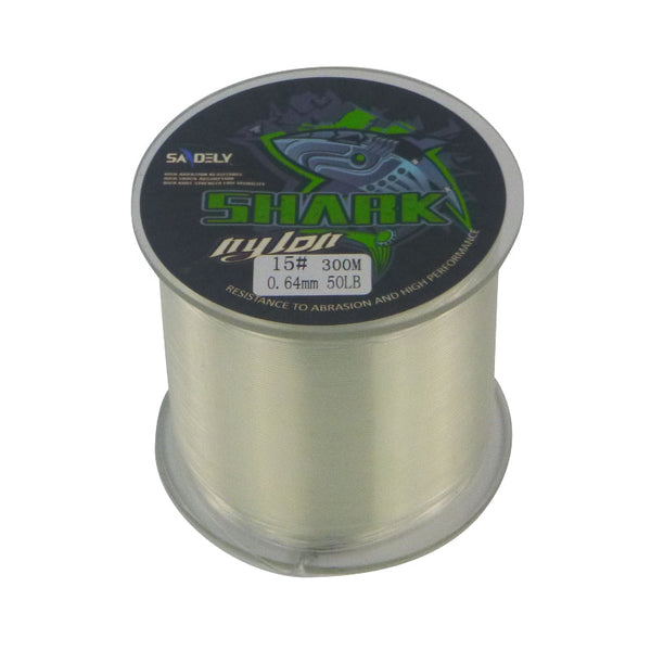 Samdely Shark Mono Clear #1.0 4Lb 300Mtr Fishing Lines & Leaders