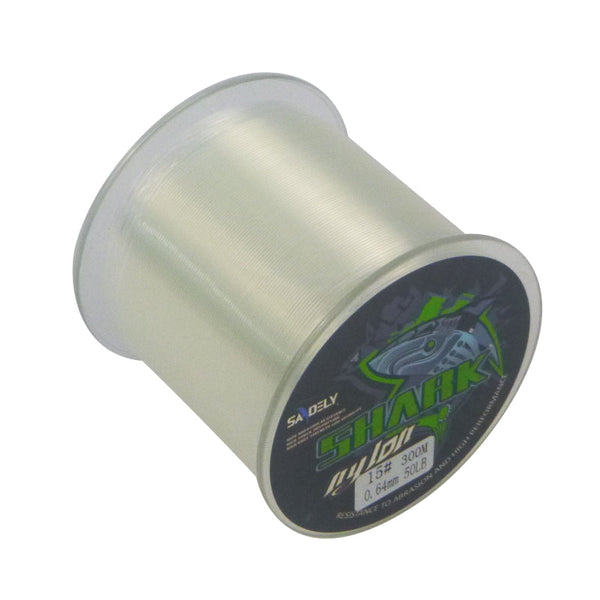 Samdely Shark Mono Clear #3.0 12Lb 300Mtr Fishing Lines & Leaders