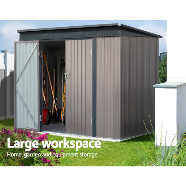 Giantz Garden Shed Sheds Outdoor Storage 2.31X1.31M Tool Workshop Shelter Sheds Summerhouses Carports