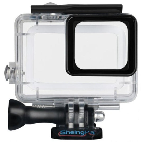 Outdoor Waterproof Protective Case Kit For Gopro Hero 5 / 6 7 2018 Action Camera White 4Pcs Underwater Cases & Housings