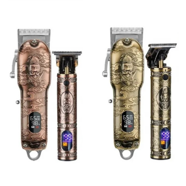 Professional Powerful 10W Hair Clipper Comb Kits Full Metal Shell Electric Beard Clippers & Trimmers