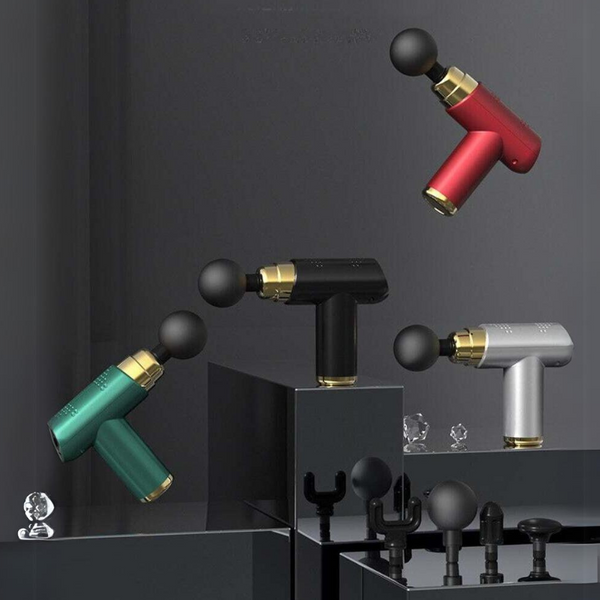 Massagers Portable Mini Massage Gun Pistol Facial Massager For Body Neck Deep Tissue Muscle Relaxation Gout Pain Relief